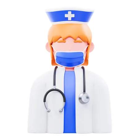 Krankenschwester  3D Icon