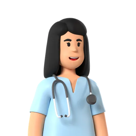 Krankenschwester  3D Icon