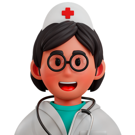 Krankenschwester  3D Icon