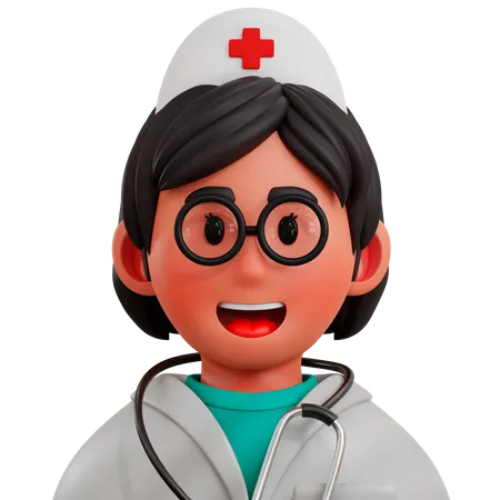 Krankenschwester  3D Icon