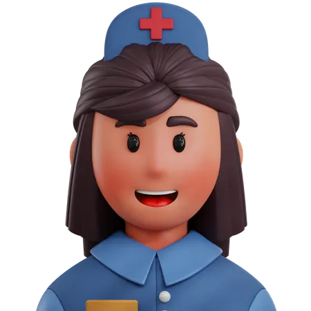 Krankenschwester  3D Icon