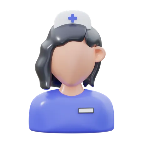 Krankenschwester  3D Icon