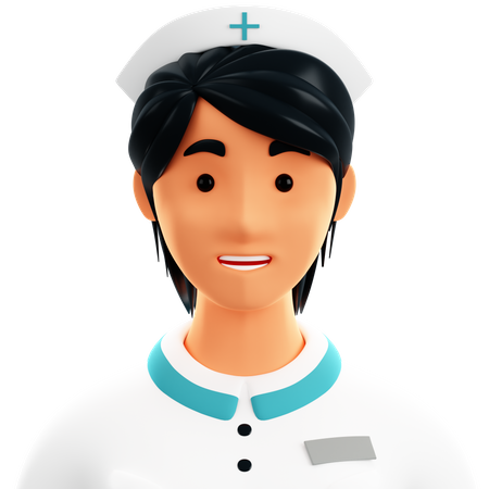 Krankenschwester weiblich  3D Icon