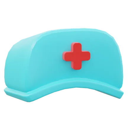 Krankenschwester Hut  3D Icon