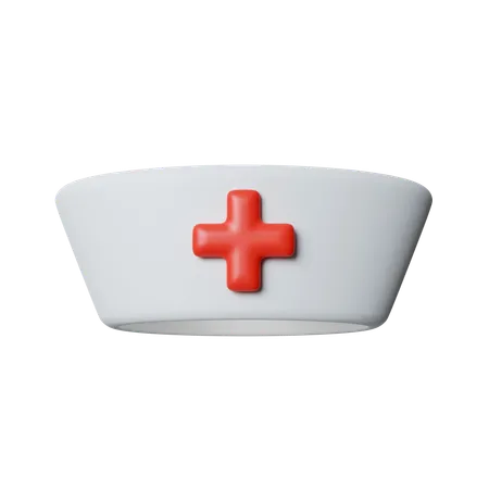 Krankenschwester Hut  3D Icon