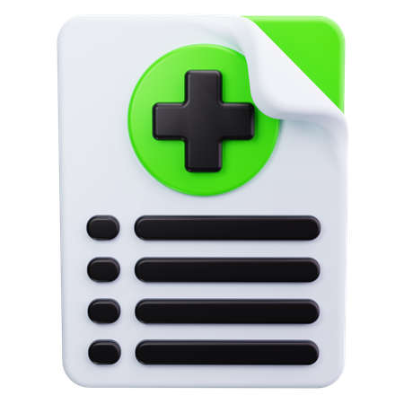 Krankenversicherung  3D Icon