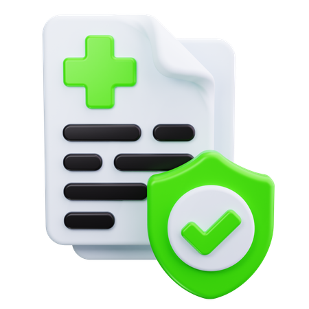 Krankenversicherung  3D Icon