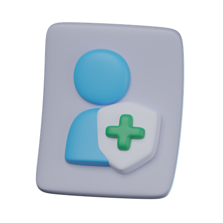 Krankenversicherung  3D Icon