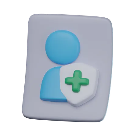 Krankenversicherung  3D Icon