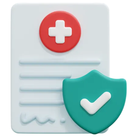 Krankenversicherung  3D Icon