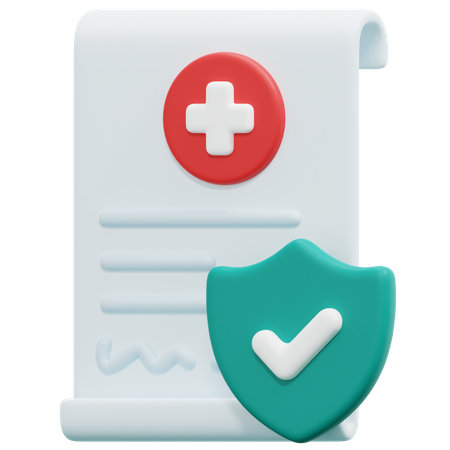 Krankenversicherung  3D Icon