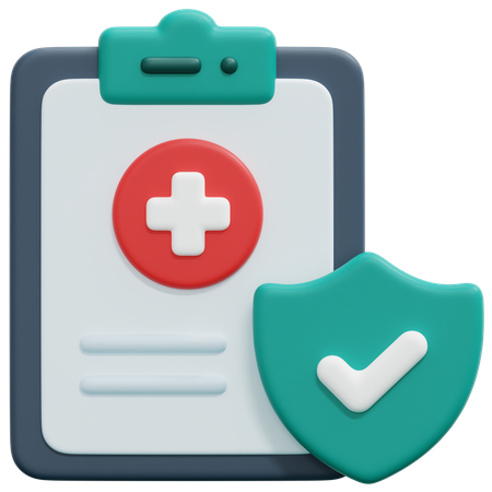 Krankenversicherung  3D Icon