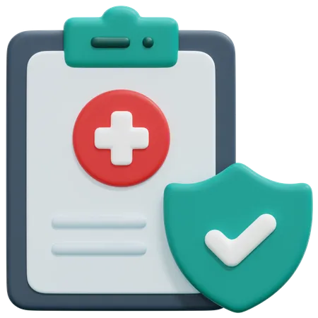 Krankenversicherung  3D Icon