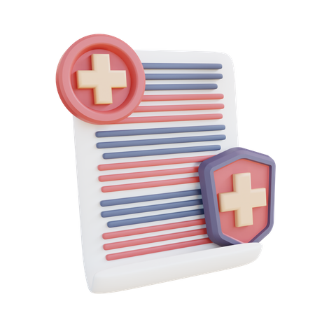 Krankenversicherung  3D Icon