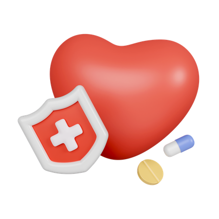 Krankenversicherung  3D Icon