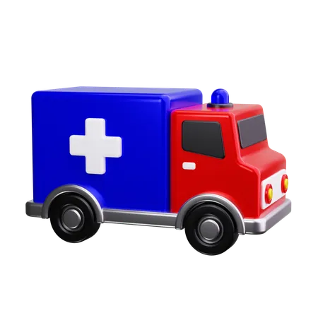 Krankenwagen  3D Icon