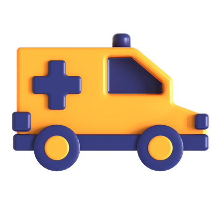 Krankenwagen  3D Icon