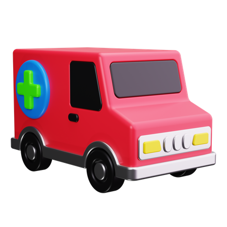 Krankenwagen  3D Icon