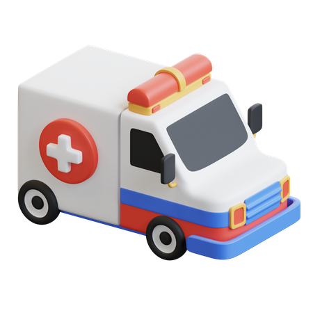 Krankenwagen  3D Icon