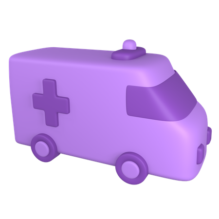 Krankenwagen  3D Illustration