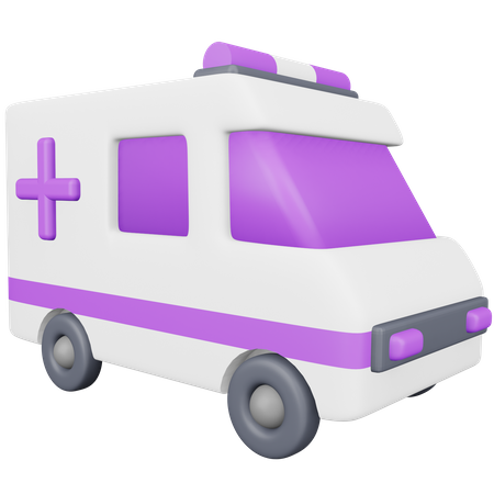 Krankenwagen  3D Icon