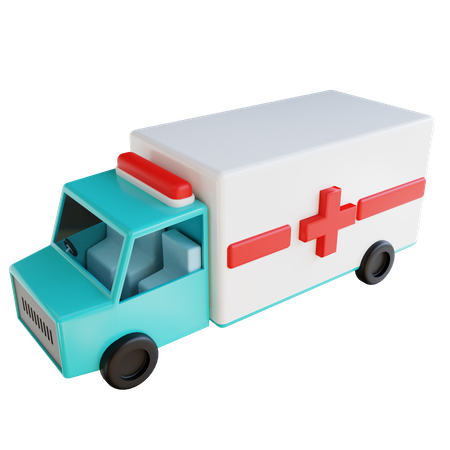 Krankenwagen  3D Icon