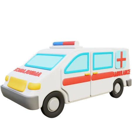 Krankenwagen  3D Icon