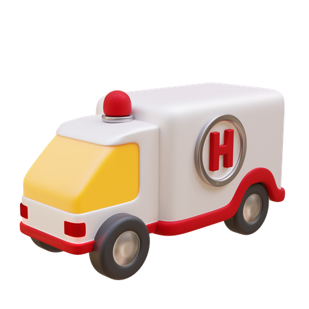 Krankenwagen  3D Icon