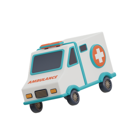 Krankenwagen  3D Icon