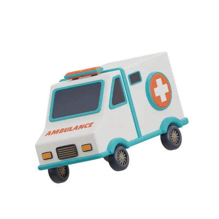 Krankenwagen  3D Icon