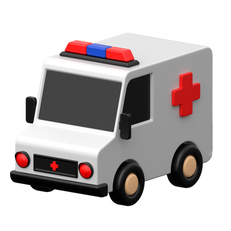 Krankenwagen  3D Icon