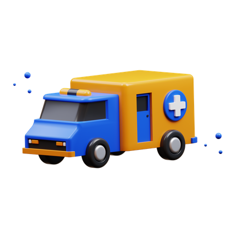 Krankenwagen  3D Icon