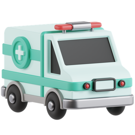 Krankenwagen  3D Icon