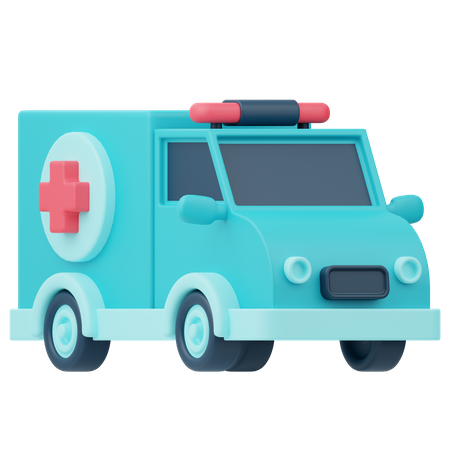 Krankenwagen  3D Icon