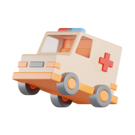 Krankenwagen  3D Icon