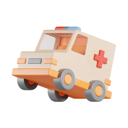 Krankenwagen  3D Icon