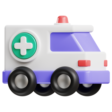 Krankenwagen  3D Icon