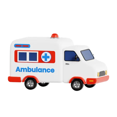 Krankenwagen  3D Icon