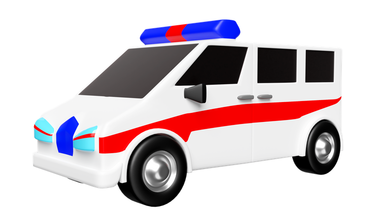 Krankenwagen  3D Icon