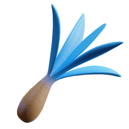 Kräuterpflanze  3D Illustration