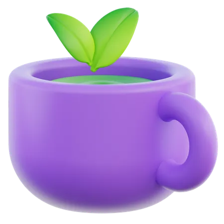 Kräutertee  3D Icon