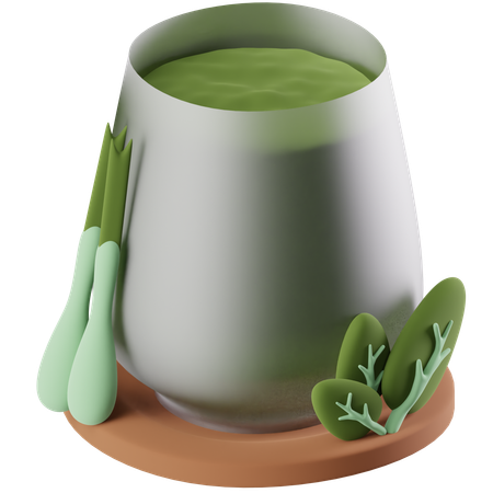 Kräutertee  3D Icon