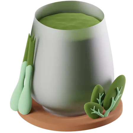 Kräutertee  3D Icon