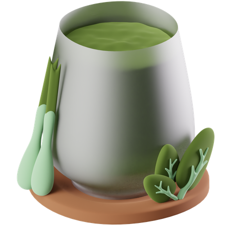 Kräutertee  3D Icon