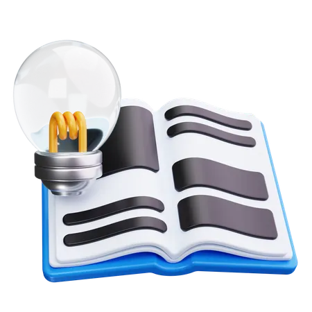 Kreatives Buch  3D Icon