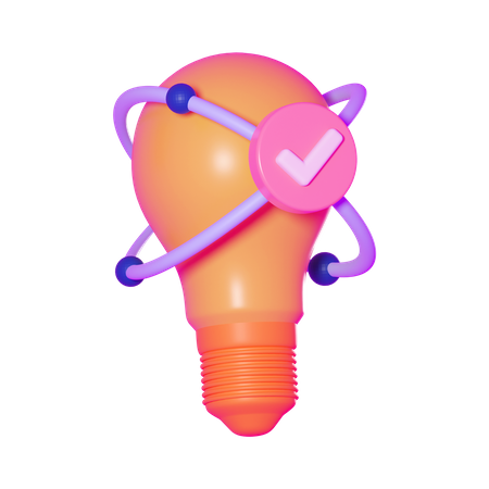 Kreative Geschäftsidee  3D Icon