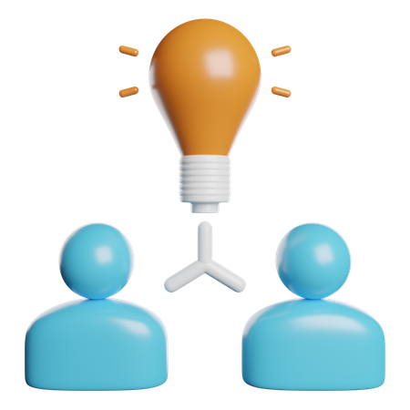 Kreative Idee  3D Icon
