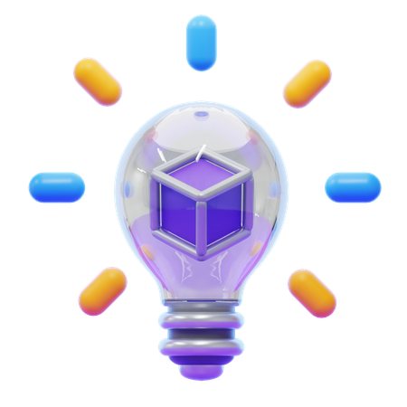 Kreative Idee  3D Icon