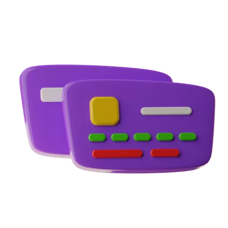 Kreditkarte  3D Icon