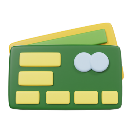 Kreditkarte  3D Icon